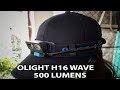 Đèn pin đeo trán siêu sáng Olight H16 Wave - 500 Lumens - Tắt mở bằng cái vẫy tay