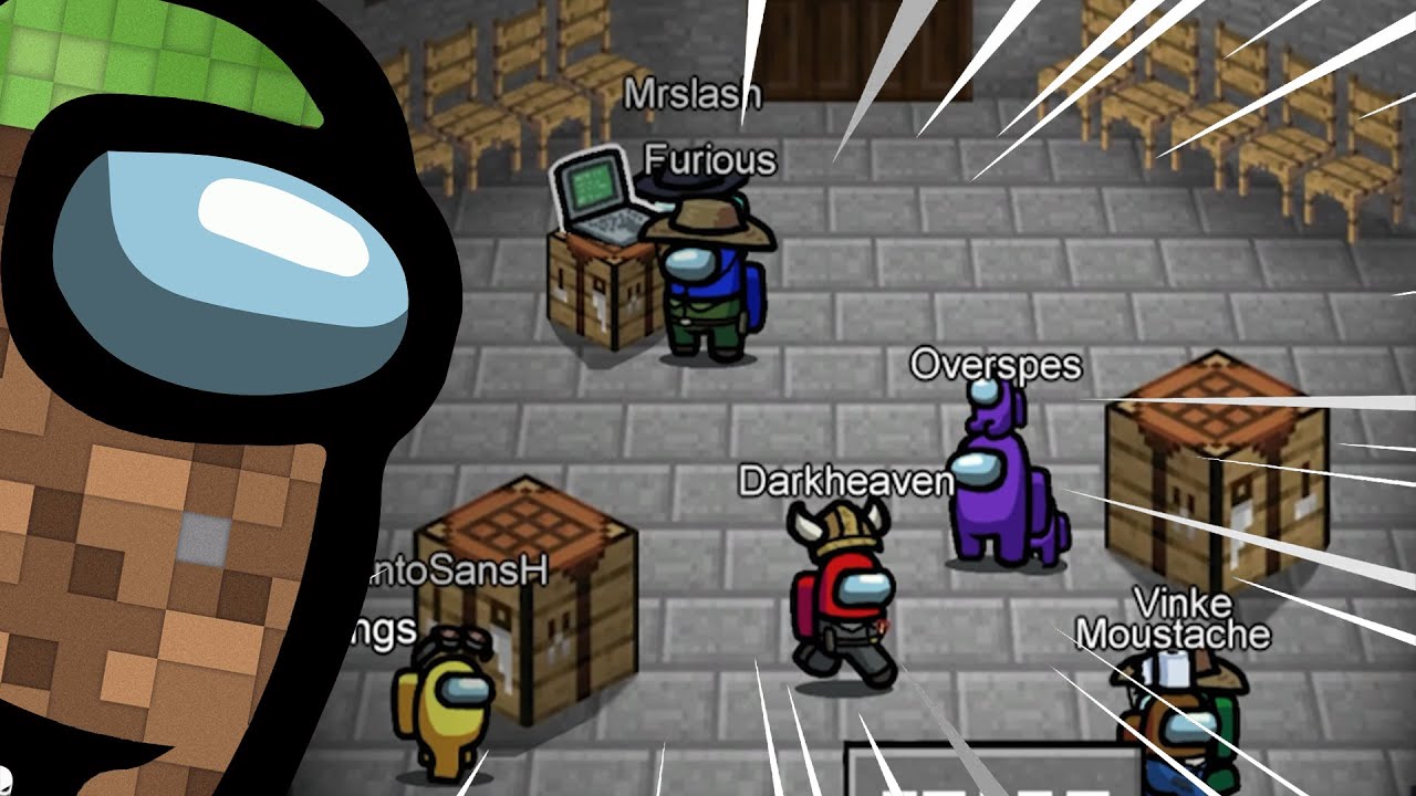 MINECRAFT DANS AMONG US ?!