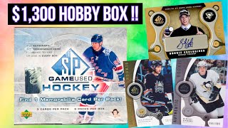 WOW... 2005-06 Upper Deck SP Game Used Hockey Hobby Box Opening !