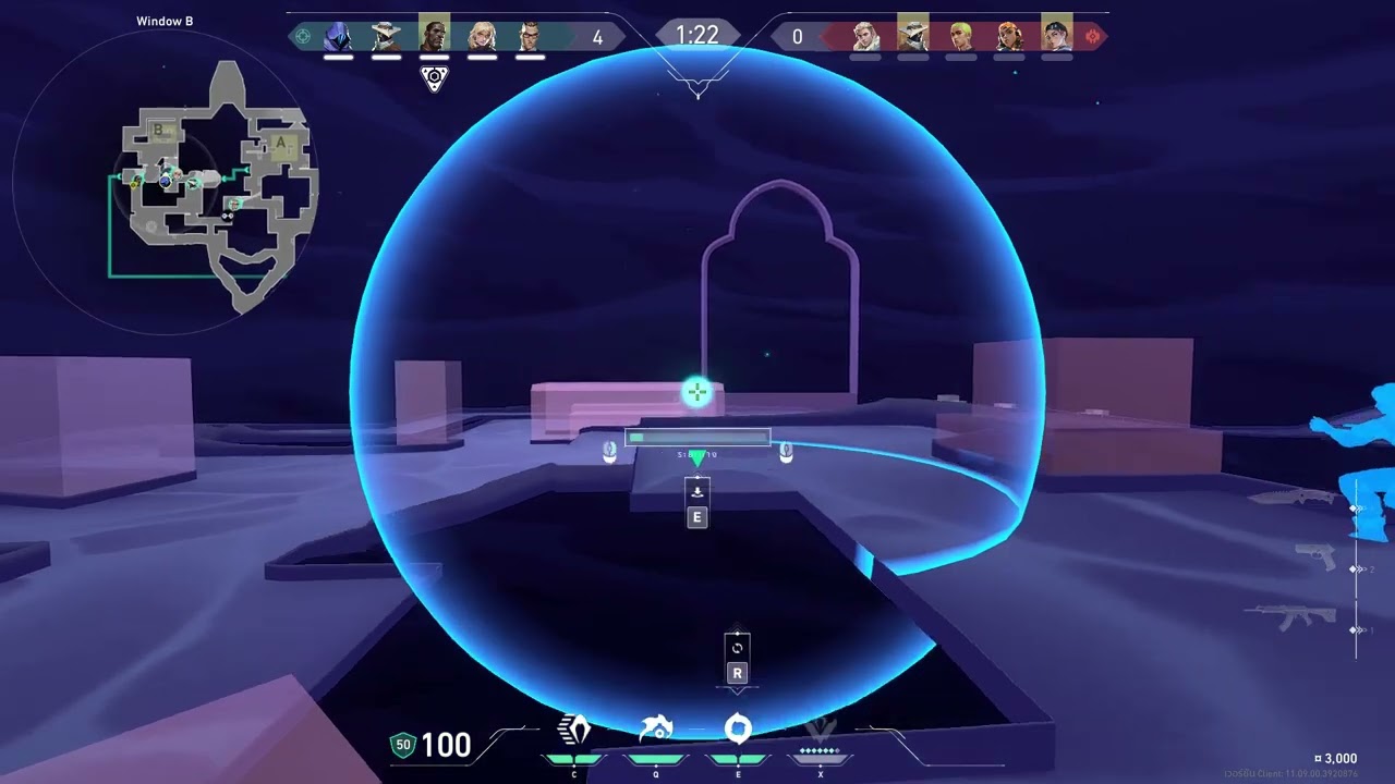 Valorant Sentinel 4 Smoke 1 เล่นแบบงงๆ ในแรงค์