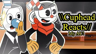 ||Cuphead reacts||My AU||Cuphead x Gacha Club||