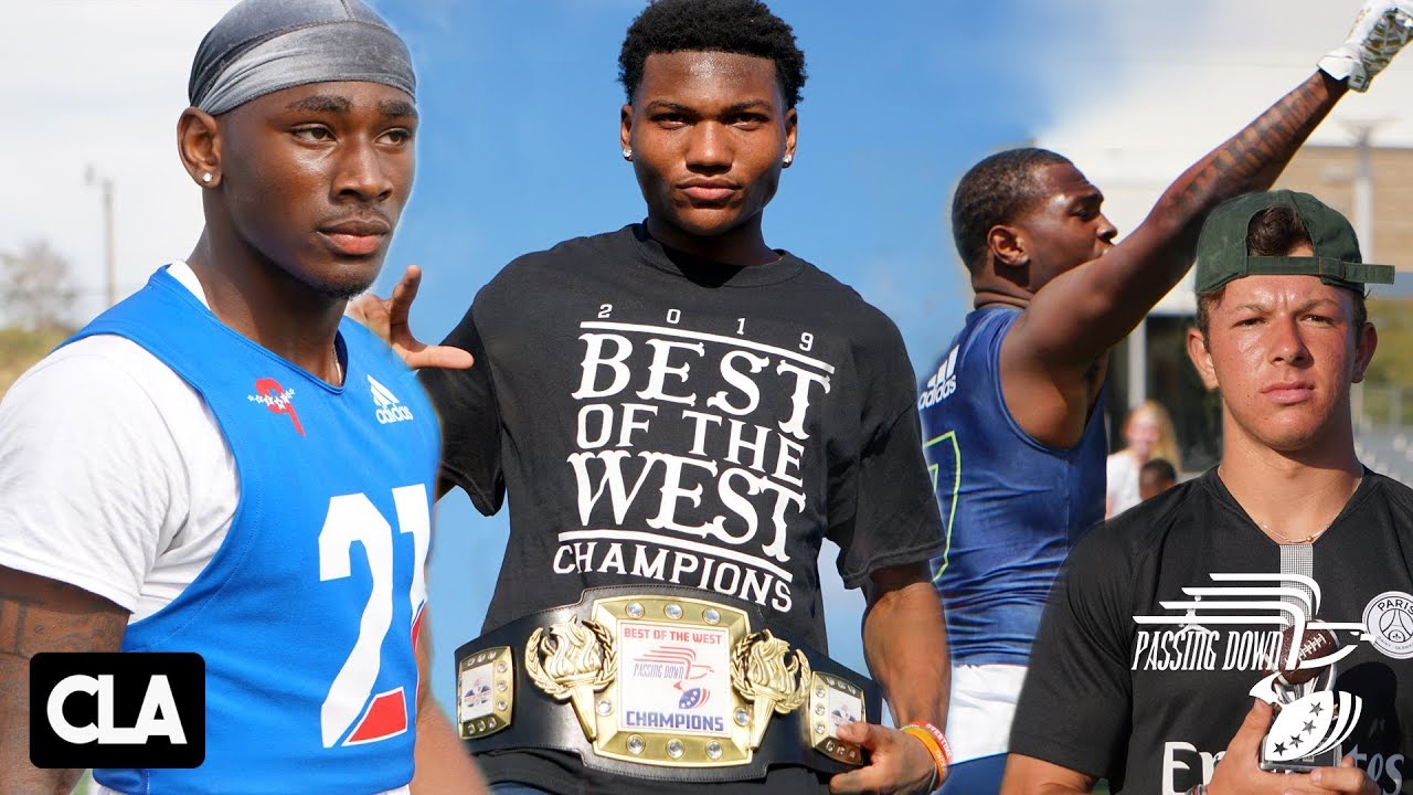 2019 BEST OF THE WEST 7ON7 | OFFICIAL @PassingDown Highlight Mix @SportsRecruits