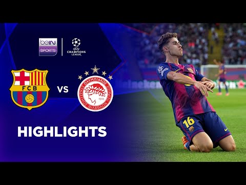 banjartoto x agam88 - Barcelona 6-1 Olympiakos | Champions League 25/26 Match Highlights