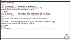 Introduction to Programming using Python - YouTube