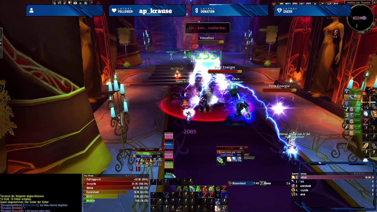 Medojin WoW TBC TDM und Isle Queldanas