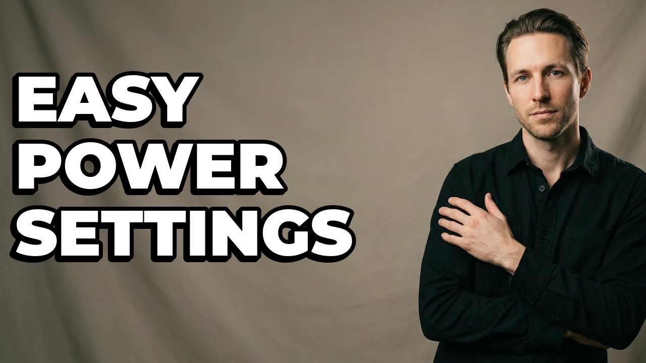 How Do I Find Power Management Settings on Windows? - YouTube