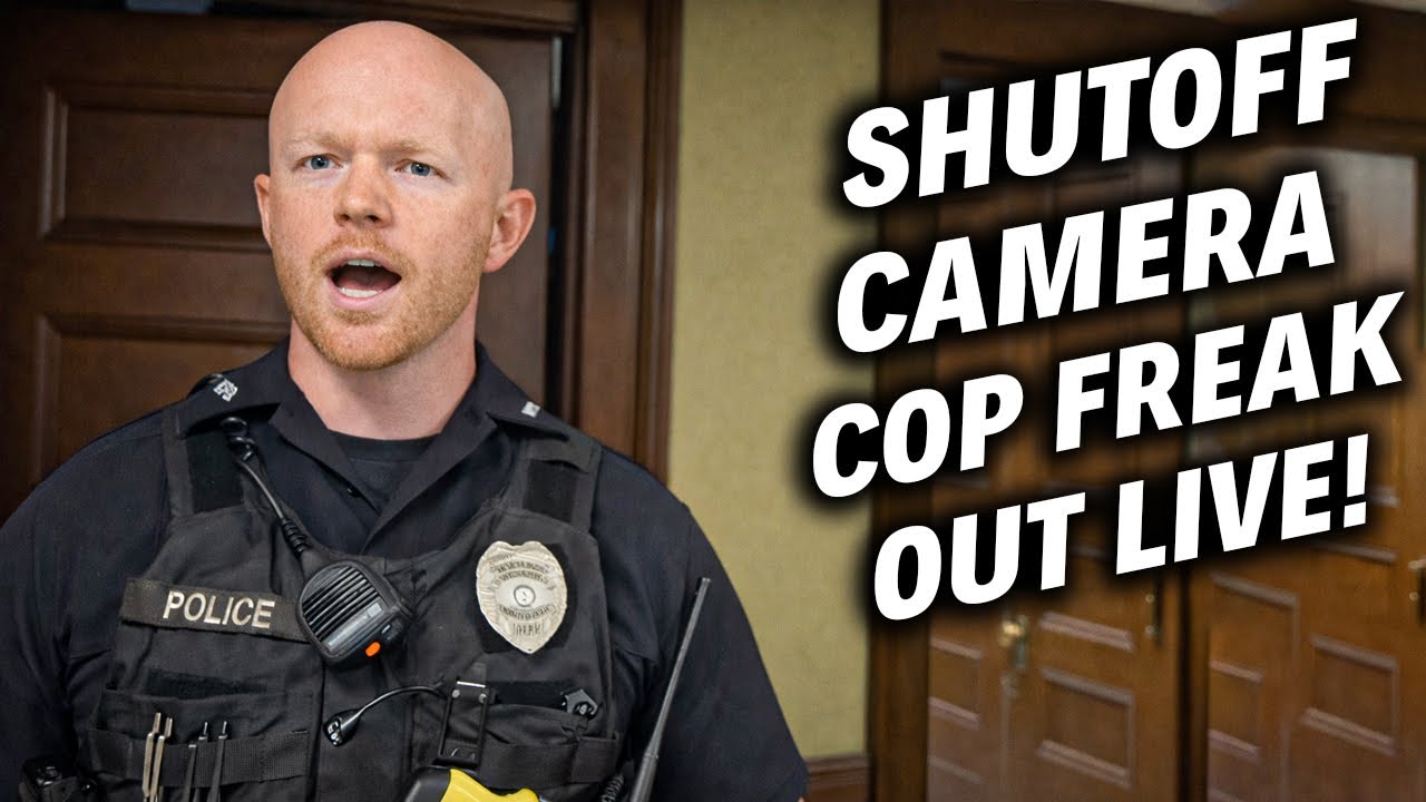 Cop Acts Tough, Gets Humbled in Front of Camera!