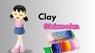 How to make shizuka with super clay | making shizuka step by step| weirdcraft #clayart #shizuka