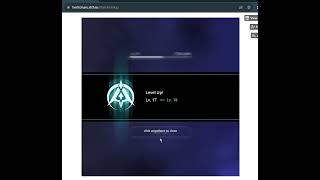 I recreated Honkai: Star Rail's level up UI