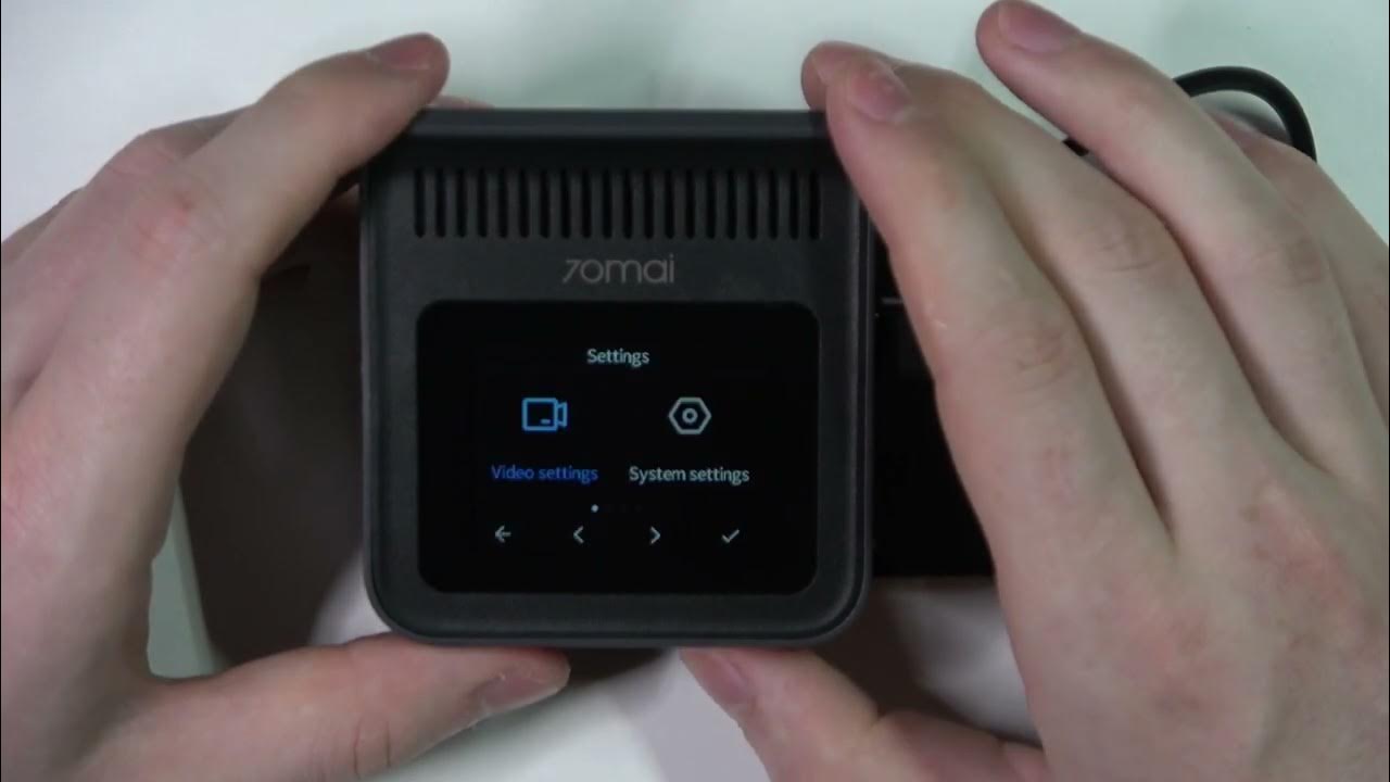 70Mai Dash Cam A400 How To Enable & Disable Audio Recording YouTube