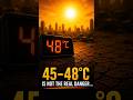 India ka heatwave… jo dikh raha hai usse zyada dangerous hai ⚠️ #overheated #heat
