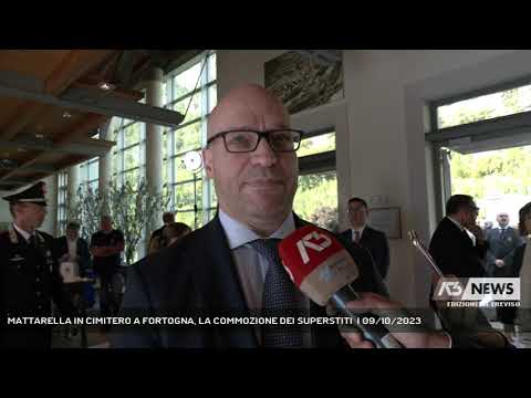 MATTARELLA IN CIMITERO A FORTOGNA, LA COMMOZIONE DEI SUPERSTITI  | 09/10/2023