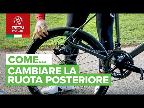 Video: Come Cambiare La Ruota Posteriore Di Una Bici