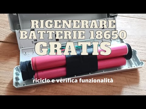 Video: Come Riparare Una Batteria Al Litio