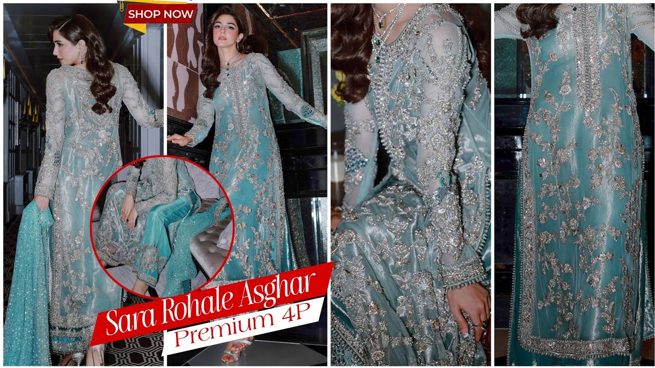 SRA FEROZEAH 4P | Wedding Guest Outfit | New Wedding Collection 2025 | Pakistani Formal & Party Wear