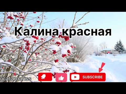 Песня Калина красная