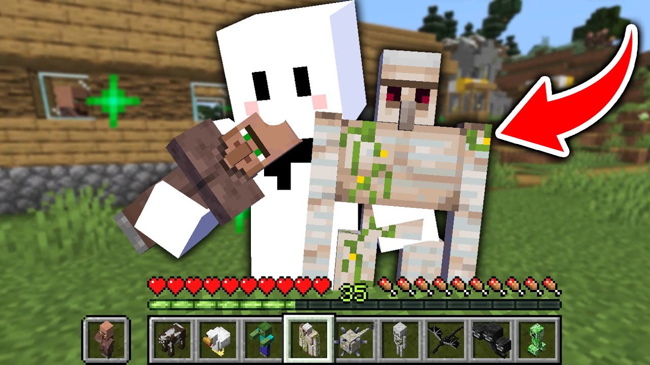 全てのモブが食べられる世界でサバイバル【マインクラフト】