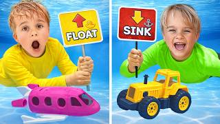 sink float science experiments chris friends