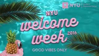 Welcome Week 2016