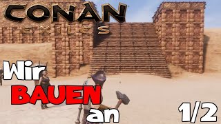 Wir bauen eine Treppe 1/2 / Conan Exiles 2024 #048