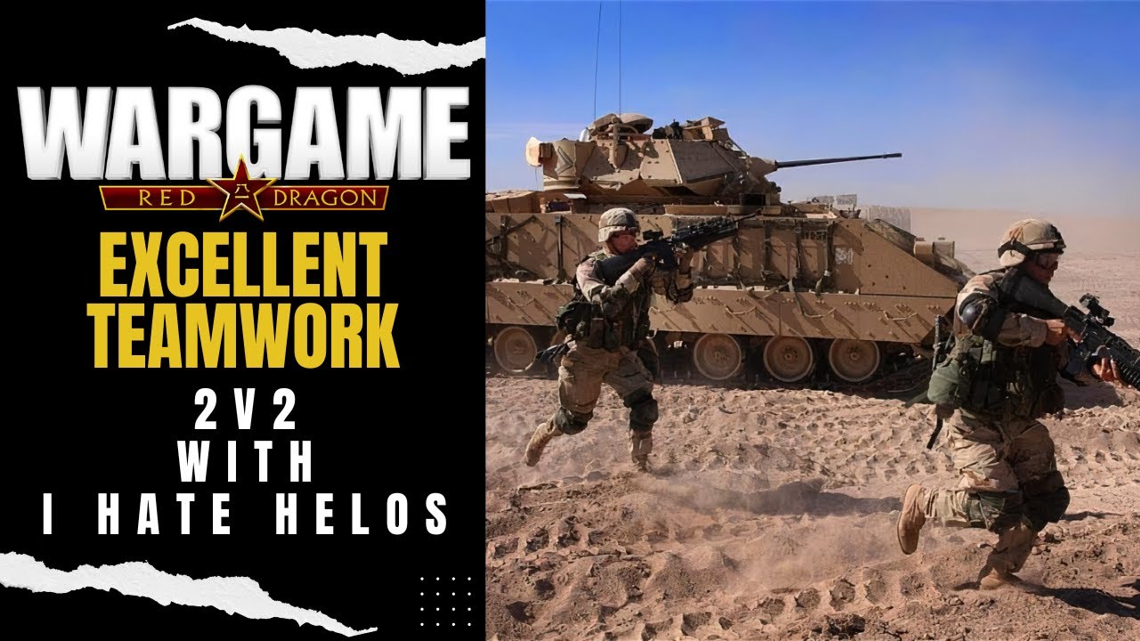 Wargame Red Dragon Multiplayer Excellent Teamwork 2v2 YouTube