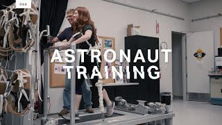 Testing out an astronaut’s exercise regimen