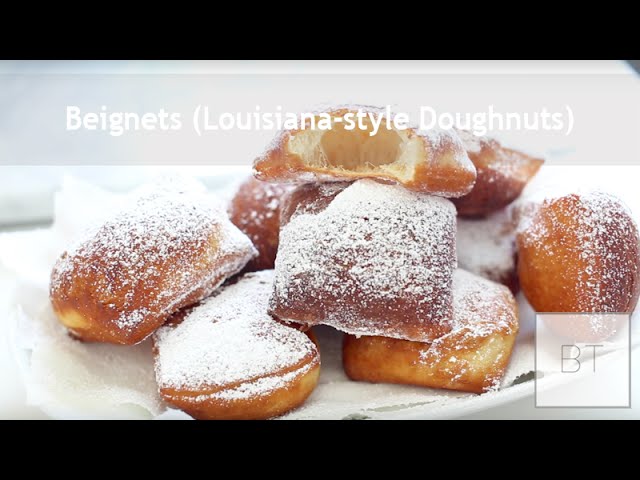 Beignets Louisiana Style Dougnuts Youtube