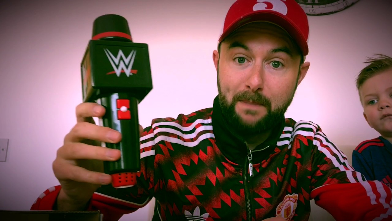 Unboxing Smyths WWE microphone YouTube