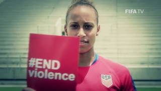 Give The Red Card To Violence Against Women And Children -