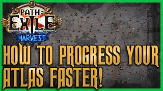 Atlas Progression Explained - How To Get Your Watchstones Faster | Path of Exile Harvest