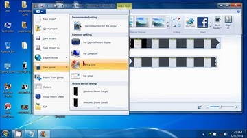 How to make HD Video in Windows Live Movie Maker
