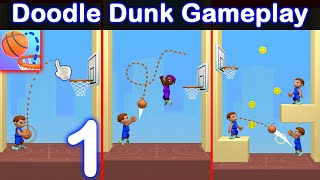 Doodle Dunk by Lucky Kat Studios | Game-play | Walk-through (IOS , Android) | MG Games screenshot 5