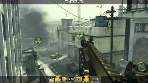 360 Across the map noobtube? Search and Destroy MW3