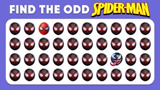 Find the ODD One Out 🕷🕸 Spider-Man Edition | Superheroes Emoji Quiz