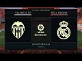 Valencia Vs Real Madrid | Ft. Benzema, Alaba, Gaya | La Liga Santander | 2021 - 2022