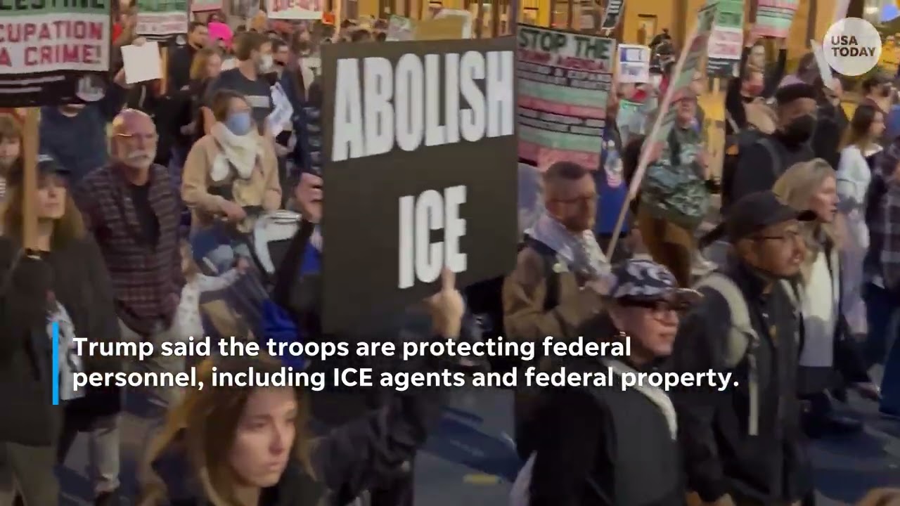 Chicago protests as federal judge reviews Trump’s troop deployment