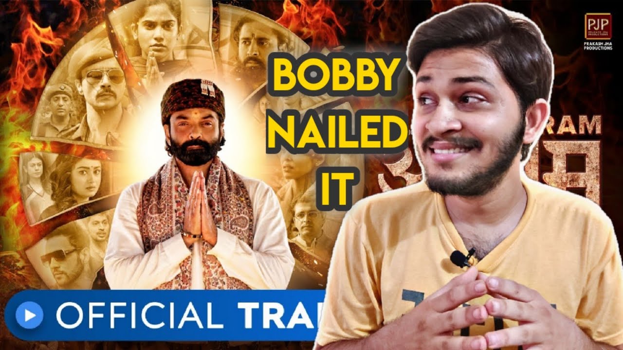 Aashram Web Series Trailer | Review And Reaction | Bobby Deol | Mx Player | Aashram Web Series |