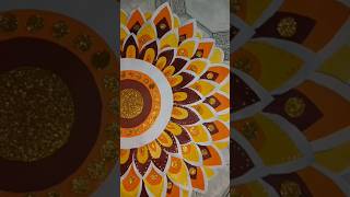 Hand-Crafted Sunflower Wall Hanging 🎨 | Room Makeover Idea#PaperCraft# #WallHanging #diy #shots
