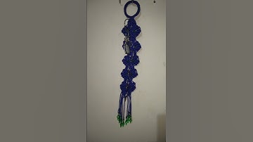 DIY Macrame Key Holder at Home | Beginner Friendly#shortfeed  #diy #handmade #art