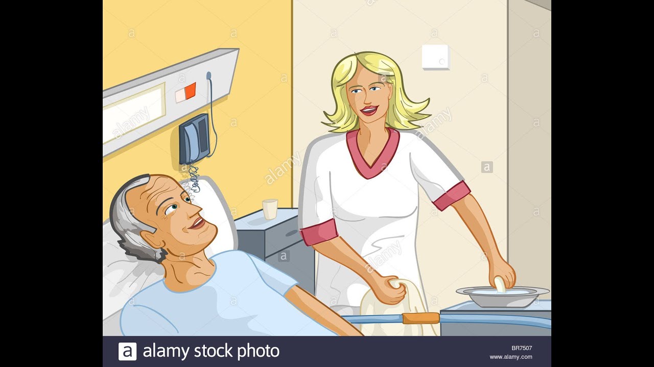 Patient bed bath for nurses YouTube