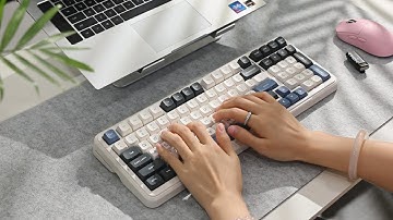 Typing Sound ASMR | MCHOSE K99 Custom Mechanical Keyboard #keyboard #mchose #asmr #setup #gaming