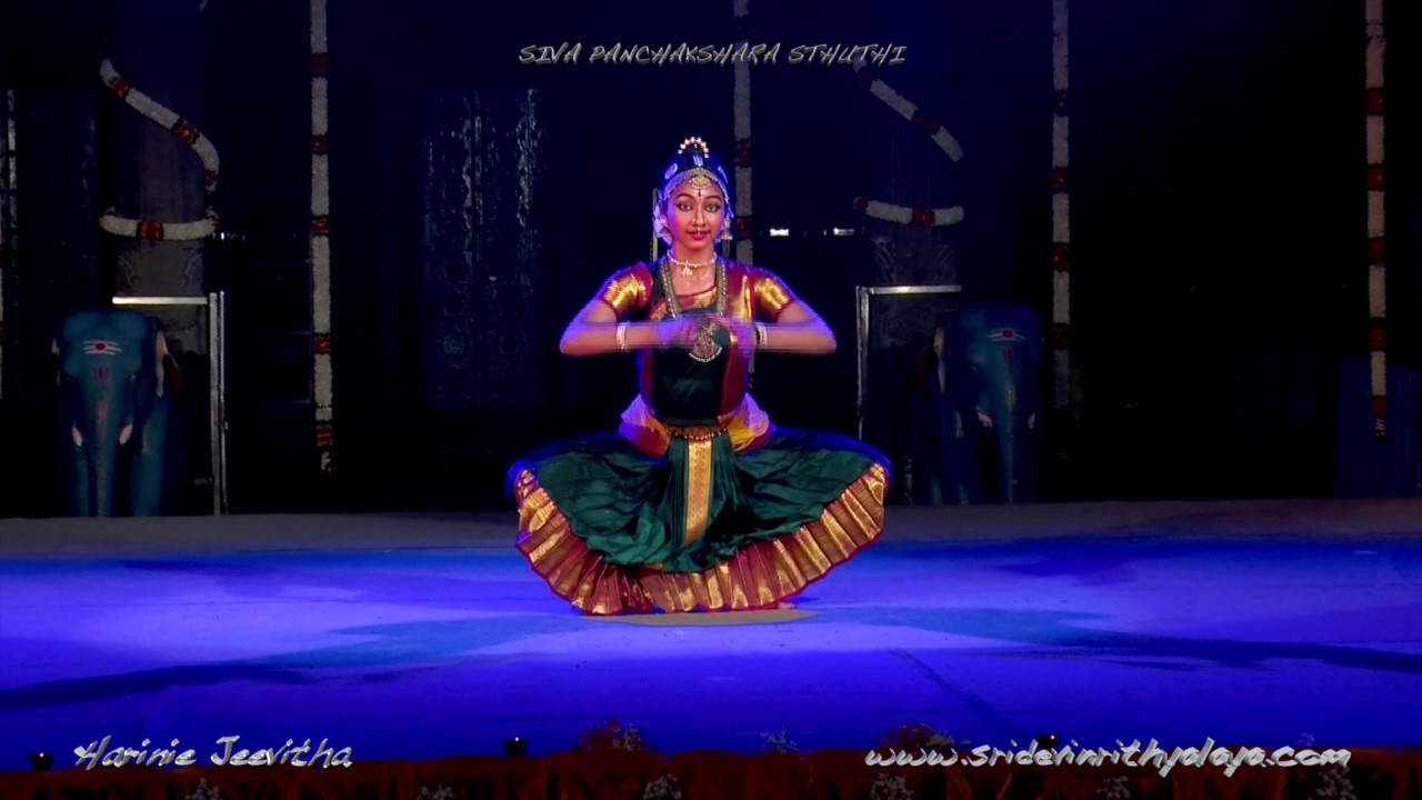 Siva Panchakshara Stothram by Harinie Jeevitha   Sridevi Nrithyalaya   Bharathanatyam Dance