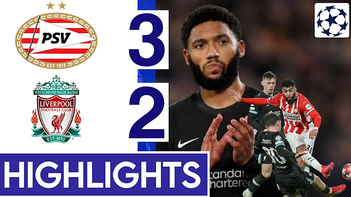 PSV vs Liverpool 3-2 | UEFA Champions League 2024/25 | Match Highlights