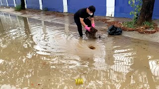 Operation Drain Freedom Unclogging a Flash Flood Drain to Safeguard the Neighborhood