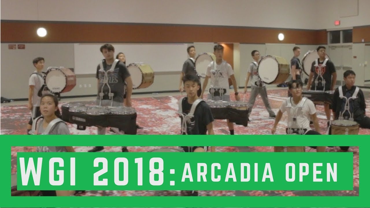 Arcadia Open Drumline 2018