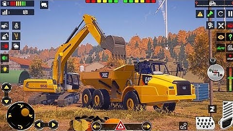 Construction Game|JCB Simulator 3D|JCB Game 2023|Railway Construction Simulator