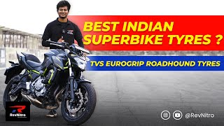 Tvs Eurogrip Road Hound Tyres Review | RevNitro by RevNitro 7,873 views 5 months ago 3 minutes, 44 seconds