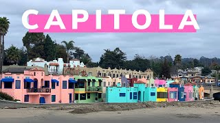 CAPITOLA CALIFORNIA  TOUR and VLOG of the COLORFUL SEASIDE CITY