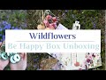 Wildflowers Be Happy Box Unboxing | Sticker Book Flip Through