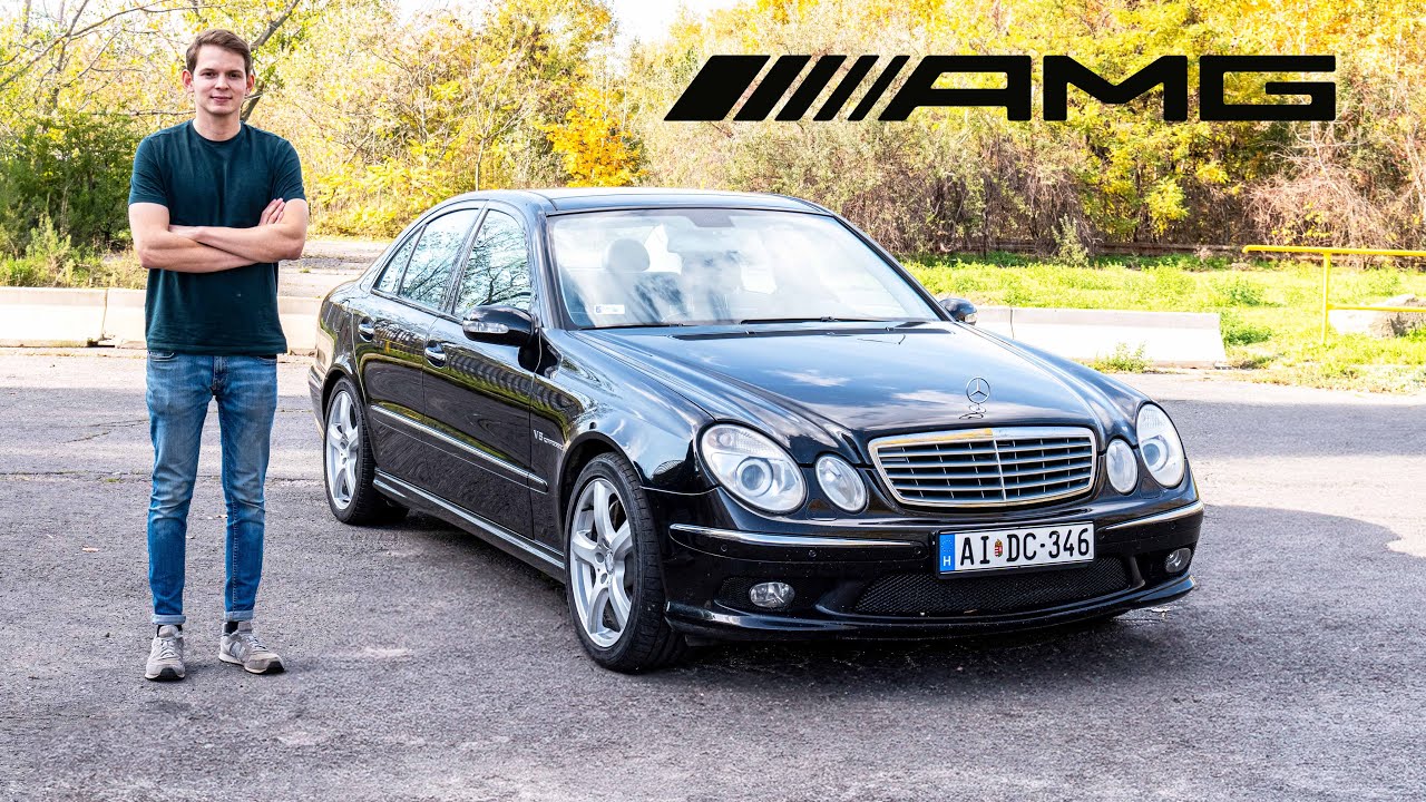 Mercedes E55 AMG (W211) teszt: 20 év után is POKOLIAN erős